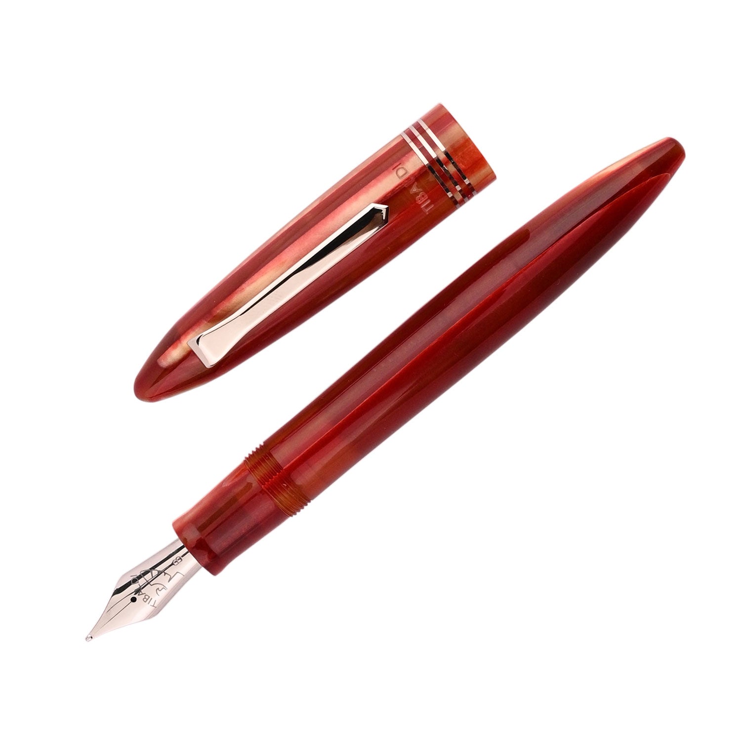 Tibaldi Bononia Fountain Pen - Seashell Mist CT – Makoba