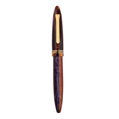 Tibaldi Bononia Fountain Pen - Seilan Purple GT 5
