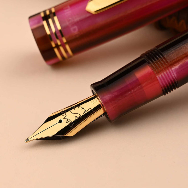 Tibaldi Bononia Fountain Pen Zany Brown GT – Makoba