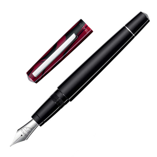 Tibaldi Infrangibile Fountain Pen - Mauve Red CT
