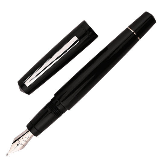Tibaldi Infrangibile Fountain Pen - Rich Black CT