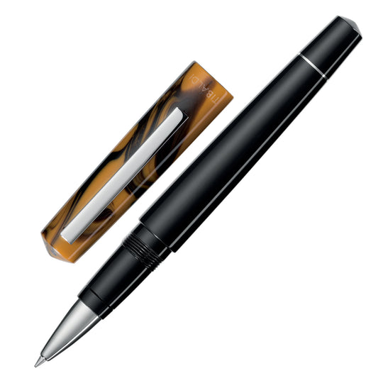 Tibaldi Infrangibile Roller Ball Pen - Chrome Yellow