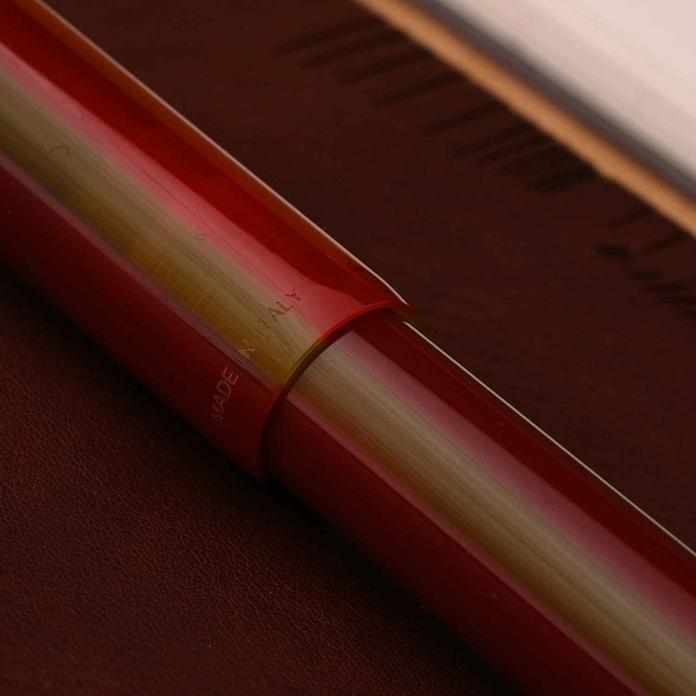 Tibaldi Perfecta Fountain Pen - Baiadera Red 12
