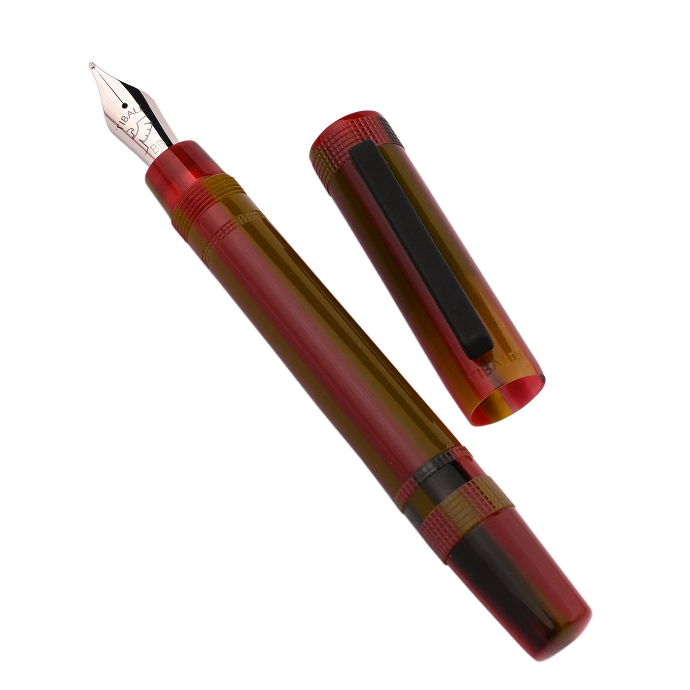 Tibaldi Perfecta Fountain Pen - Baiadera Red 4