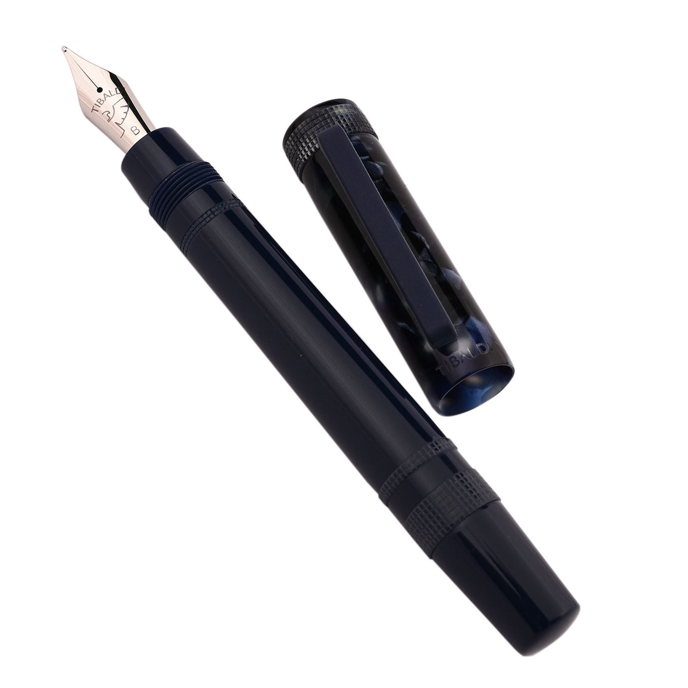 Tibaldi Perfecta Fountain Pen - Stonewash Blue 4