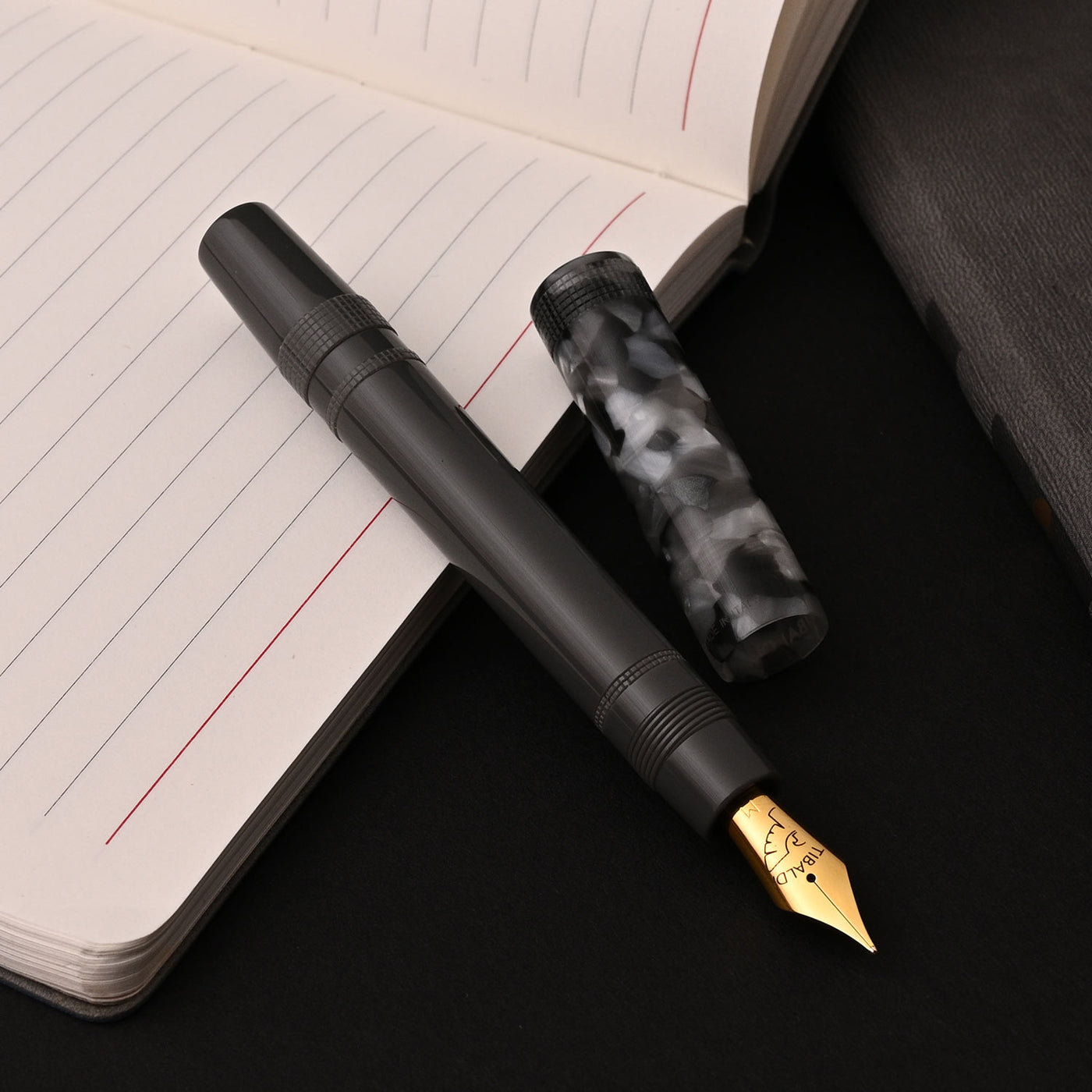 Tibaldi Perfecta Fountain Pen - Stonewash Grey – Makoba