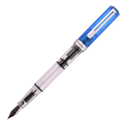 Twsbi Eco Fountain Pen - Transparent Blue 5