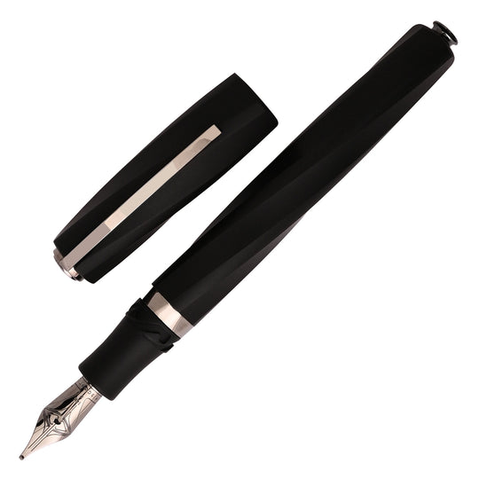 Visconti Divina Fountain Pen - Matte Black
