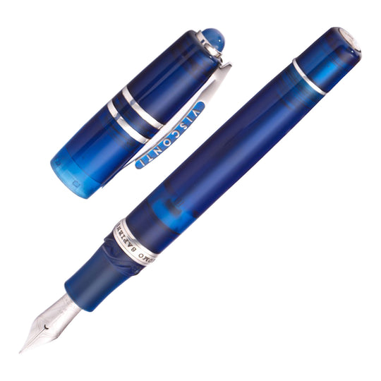 Visconti Homo Sapiens Demo Stones Fountain Pen - Sapphire