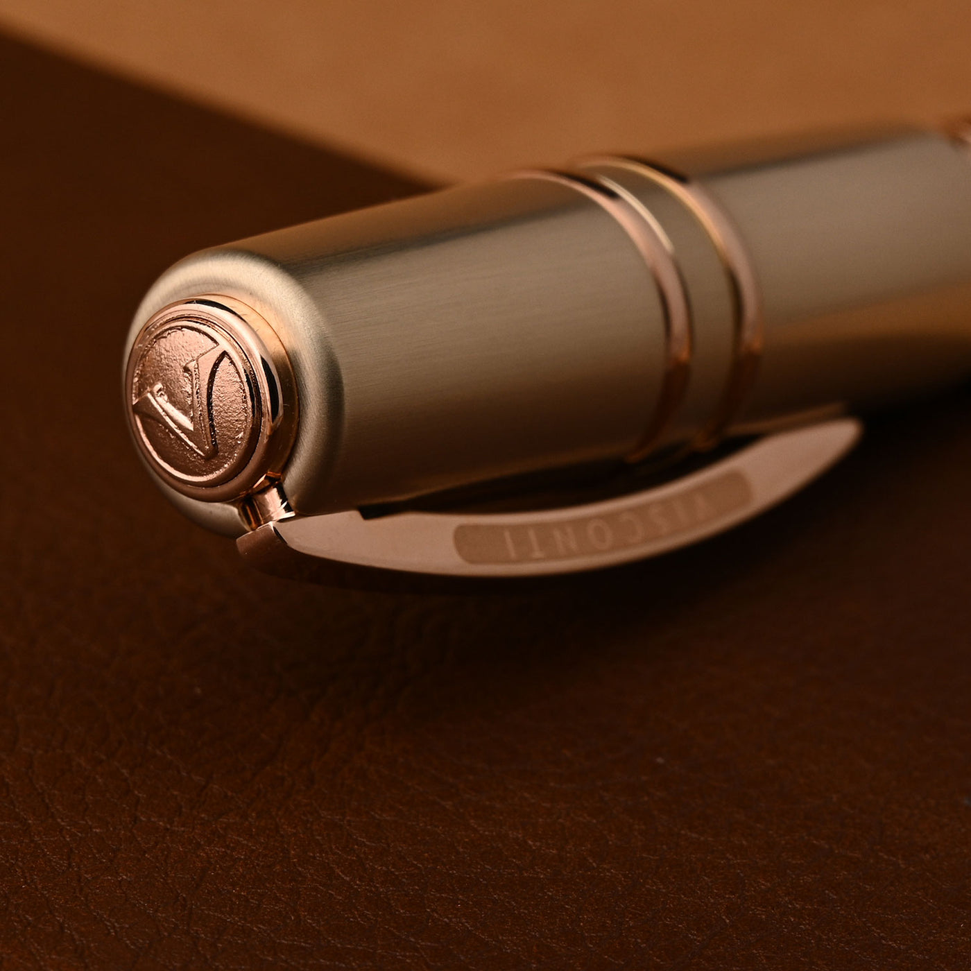 Visconti Homo Sapiens Dual Touch Fountain Pen - Cognac 14