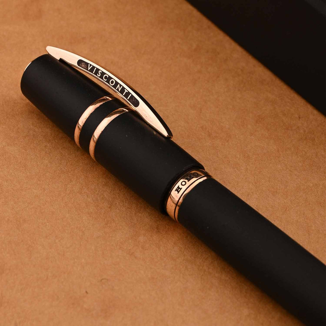 Buy Visconti Homo Sapiens Travel Edition Black Bronze Fountain