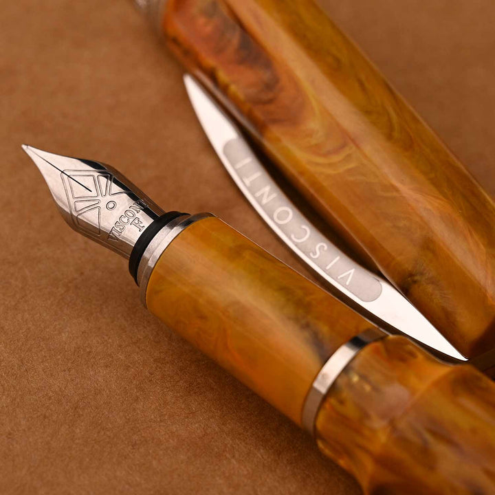 Visconti Mirage Amber Fountain Pen | Buy Online at Makoba | Visconti