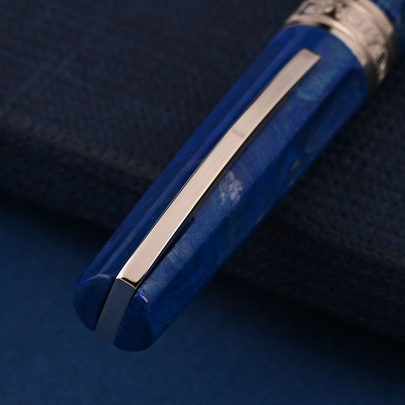 Visconti Mirage Fountain Pen - Aqua Blue CT 11