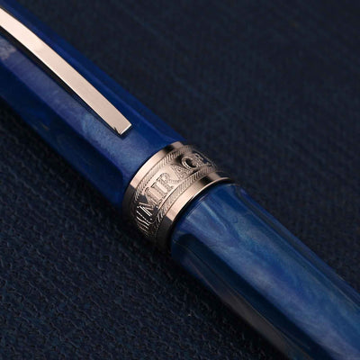 Visconti Mirage Fountain Pen - Aqua Blue CT 12