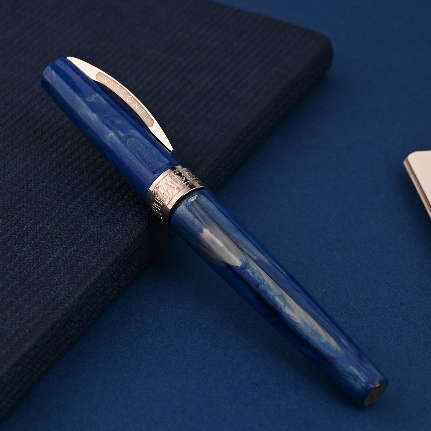 Visconti Mirage Fountain Pen - Aqua Blue CT 13