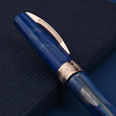 Visconti Mirage Fountain Pen - Aqua Blue CT 14