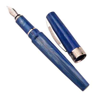 Visconti Mirage Fountain Pen - Aqua Blue CT 3