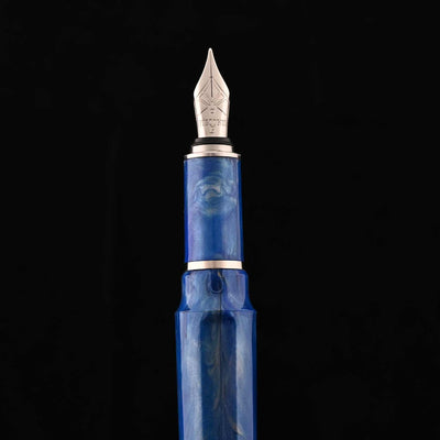 Visconti Mirage Fountain Pen - Aqua Blue CT 10