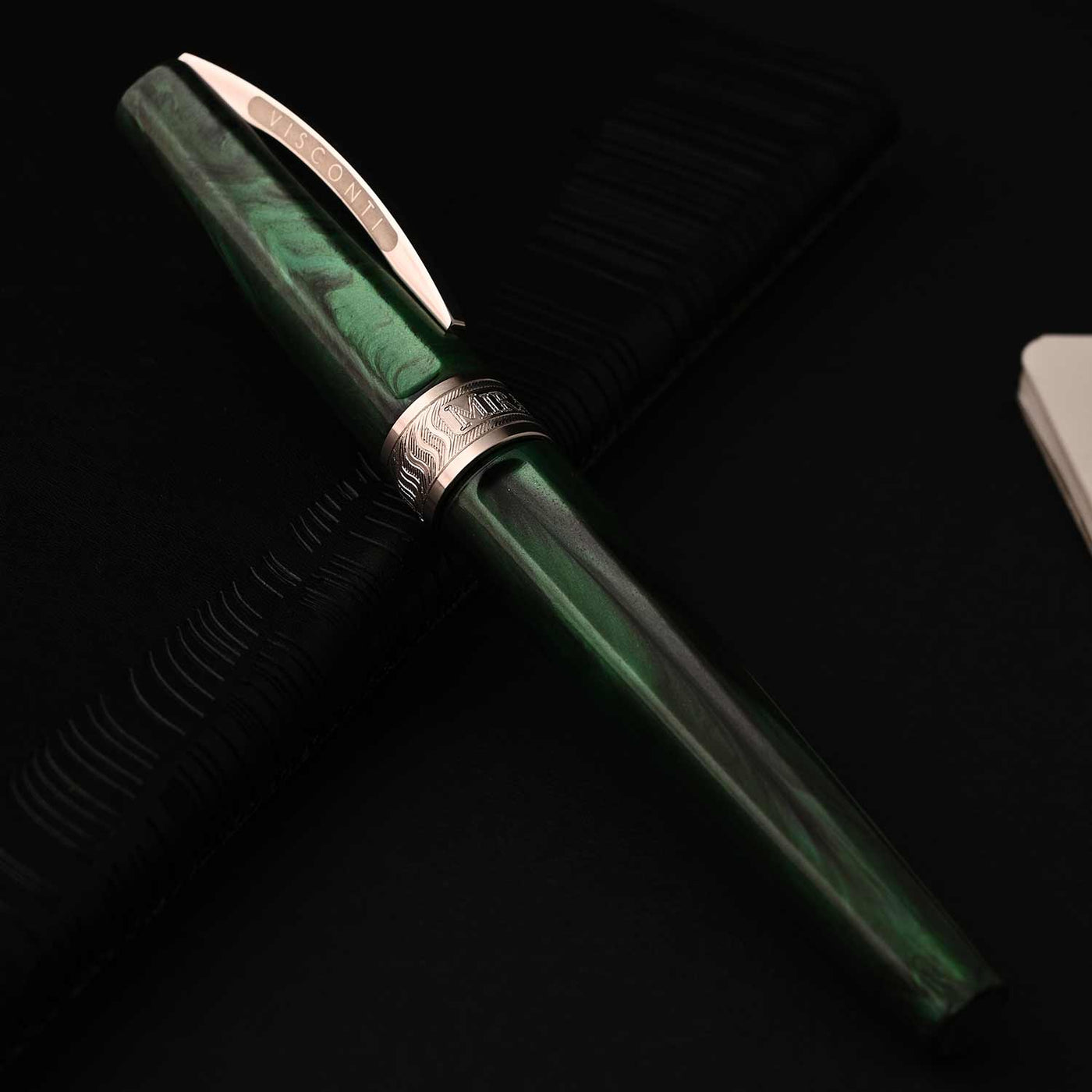 Visconti Mirage Fountain Pen - Emerald CT 12