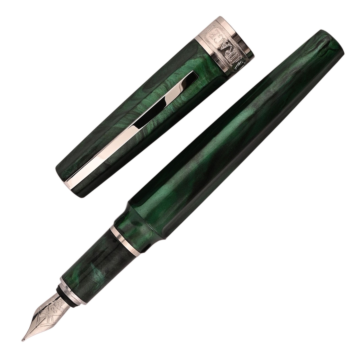Visconti Mirage Fountain Pen - Emerald CT 1