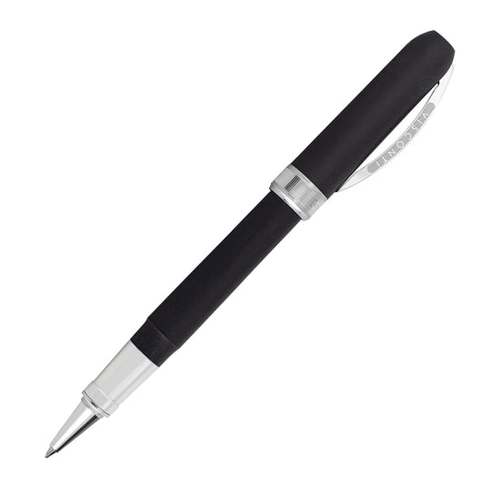 Visconti Rembrandt Eco-Logic Roller Ball Pen, Matte Black