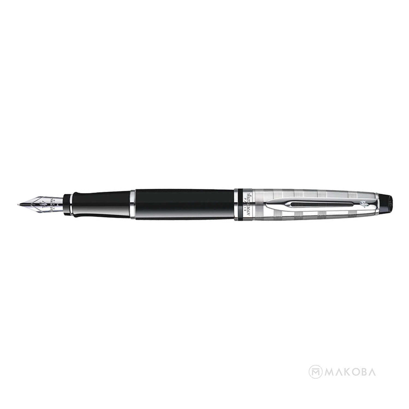 Waterman Expert Fountain Pen - Deluxe Black CT 3