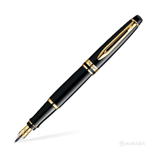 Waterman Expert Fountain Pen - Mars Black GT