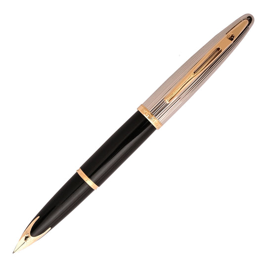Waterman Carene Fountain Pen - Deluxe Black GT