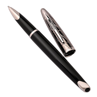 Waterman Carene Roller Ball Pen - Contemporary Black & Gunmetal 2