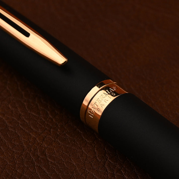 Waterman Hemisphere Matte Black GT Fountain Pen| Shop Online