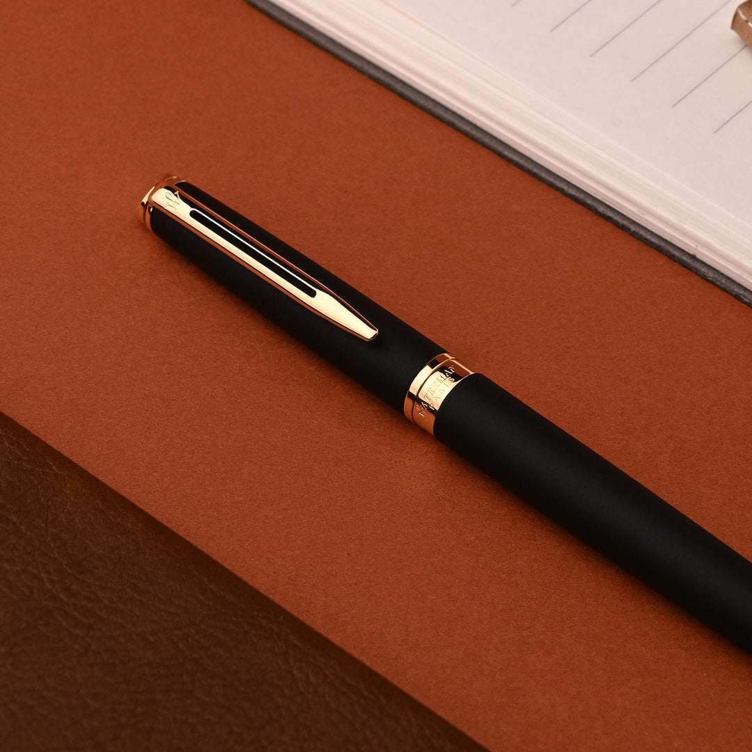 Waterman Hemisphere Matte Black GT Fountain Pen| Shop Online