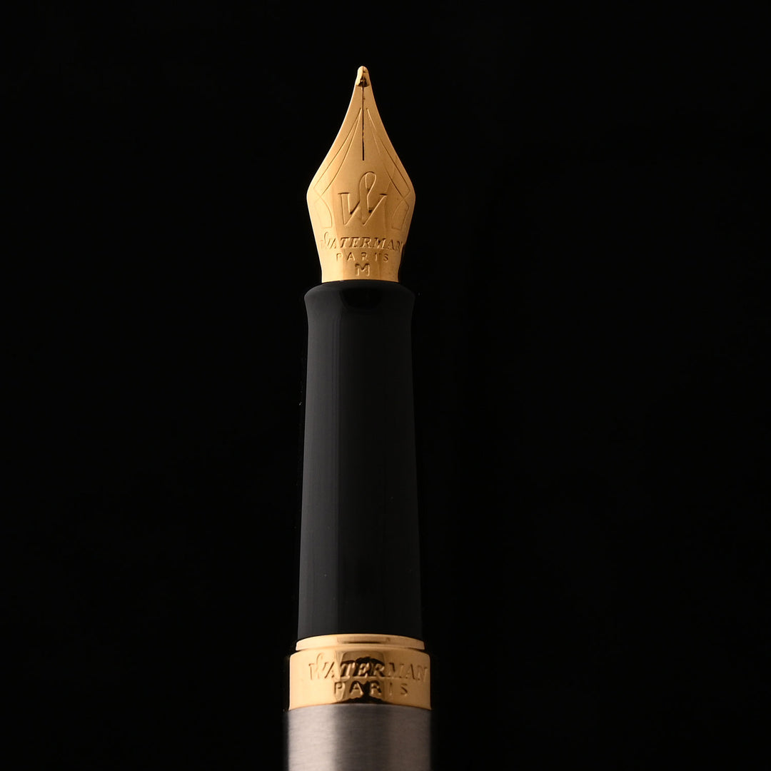 Waterman Hemisphere Fountain Pen Stainless Steel GT